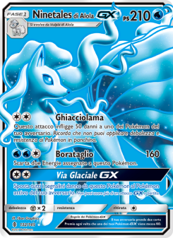 Ninetales di Alola GX