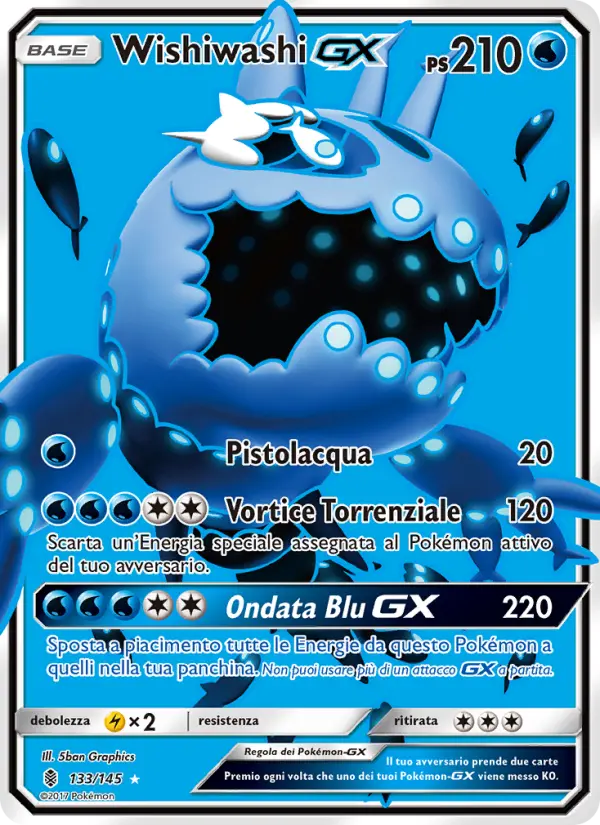Wishiwashi GX card image