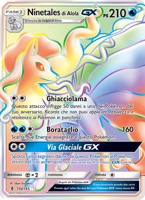 Ninetales di Alola GX