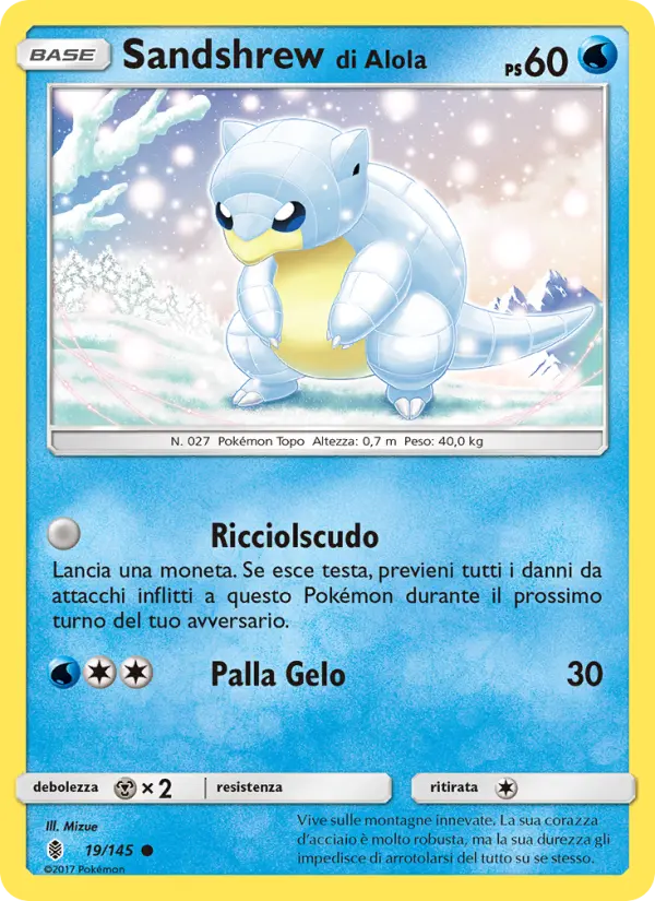 Sandshrew di Alola card image