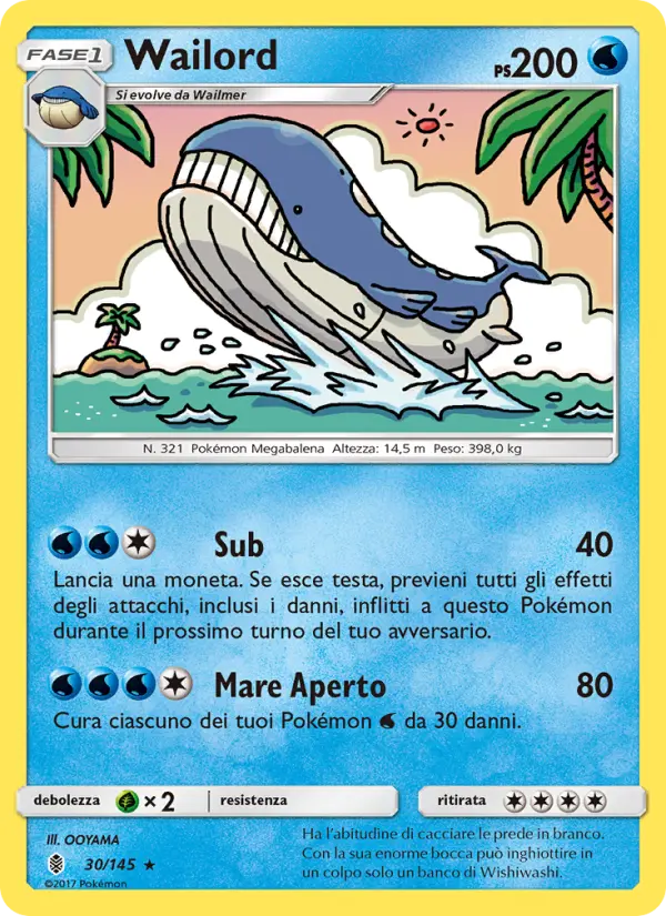 Wailord card image