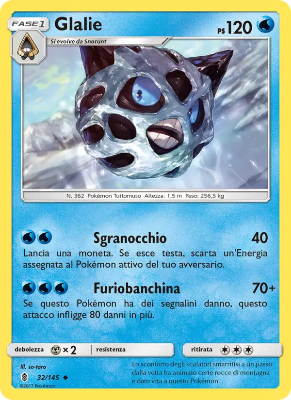 Glalie card image