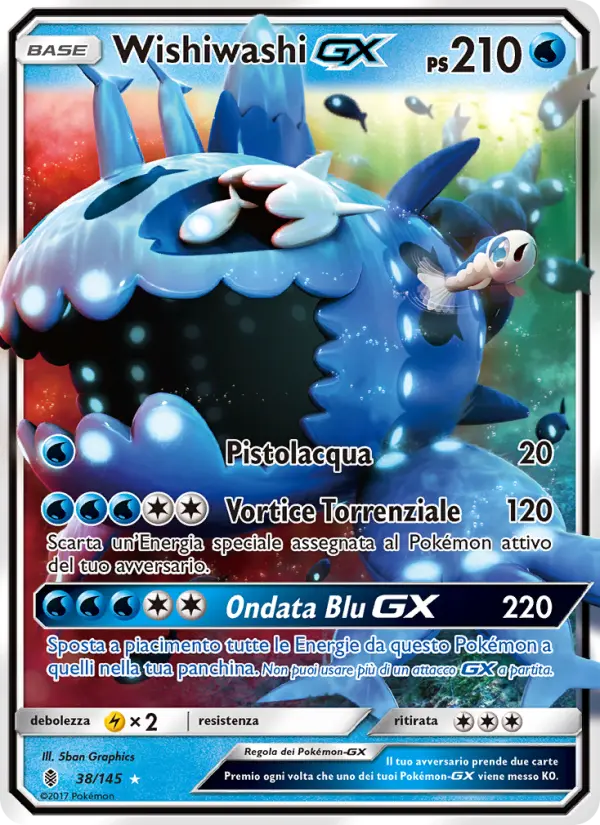 Wishiwashi GX card image