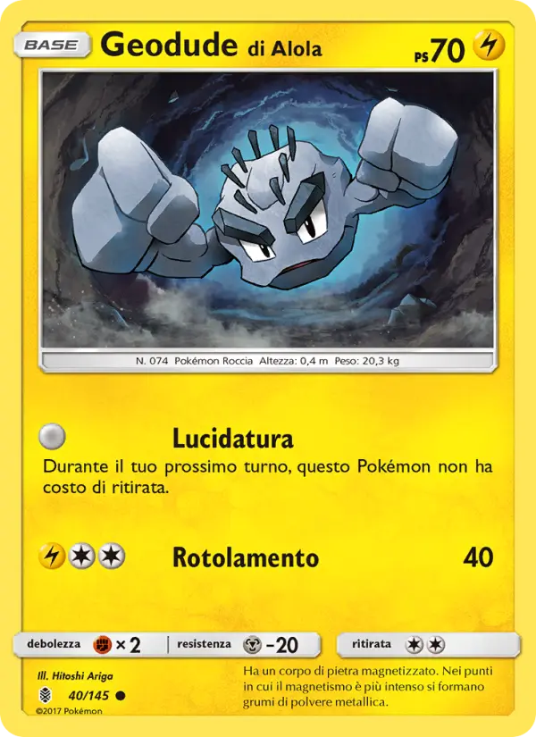 Geodude di Alola card image