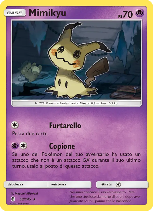 Mimikyu card image