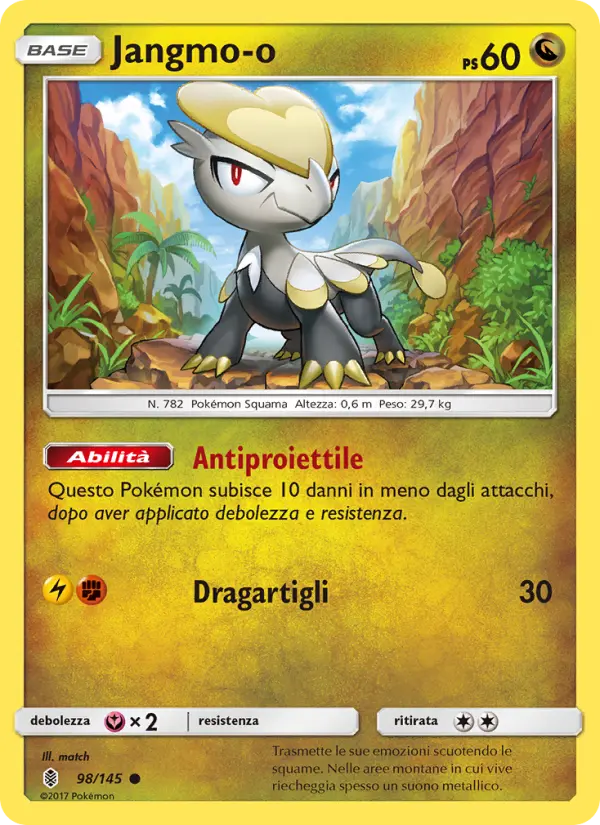 Jangmo-o card image