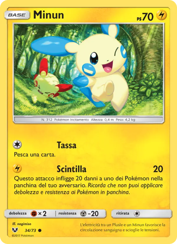 Minun card image