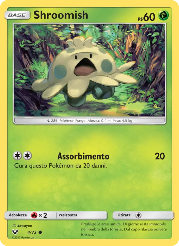 Shroomish card image