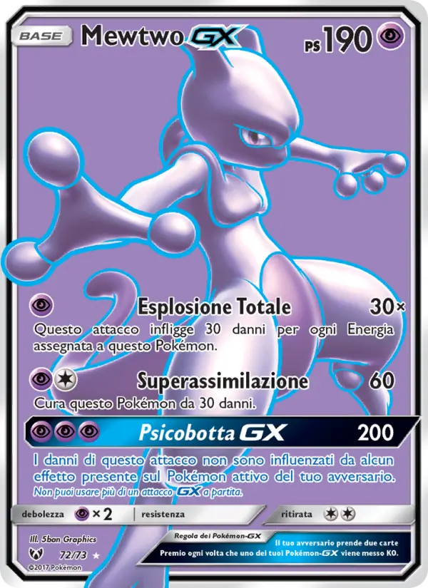 Mewtwo GX card image