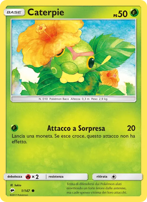 Caterpie card image