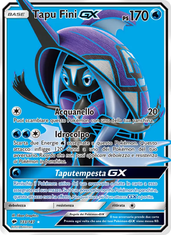 Tapu Fini GX card image