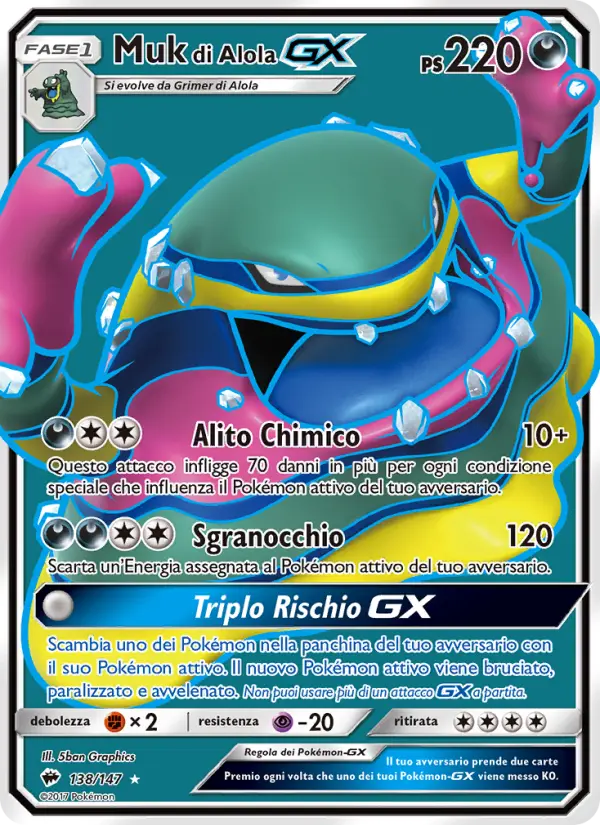 Muk di Alola GX card image