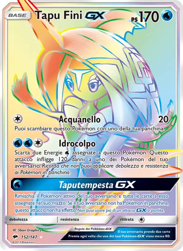 Tapu Fini GX card image