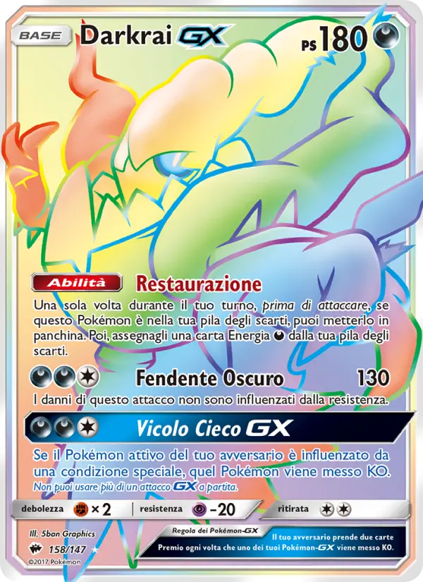 Darkrai GX card image