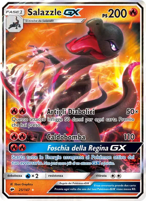 Salazzle GX card image