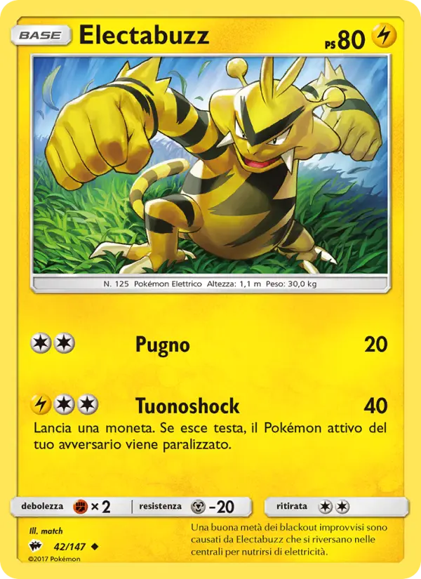 Electabuzz card image
