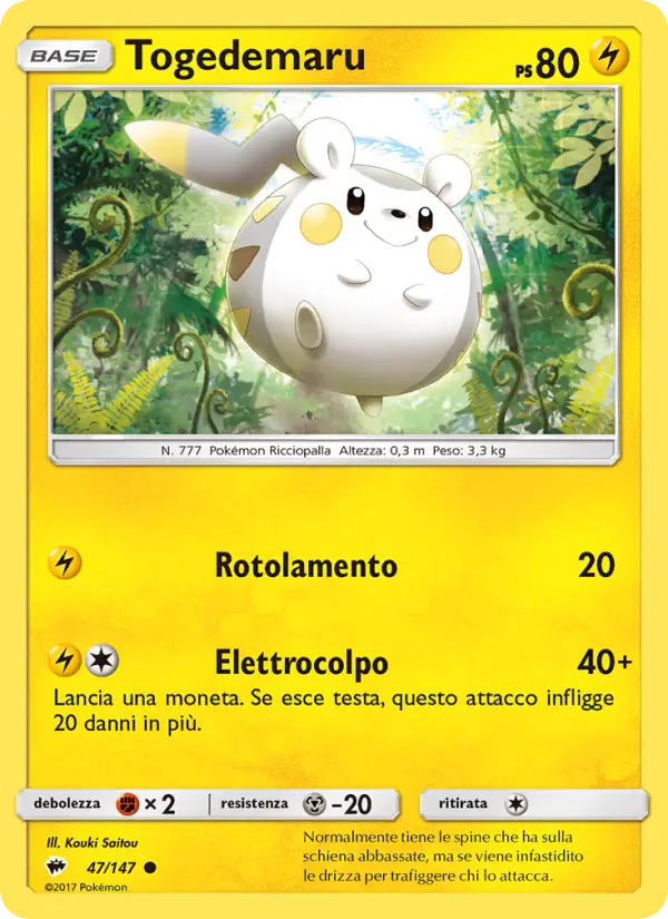 Togedemaru card image