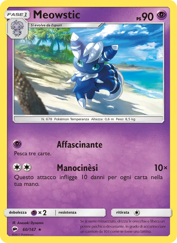 Meowstic card image