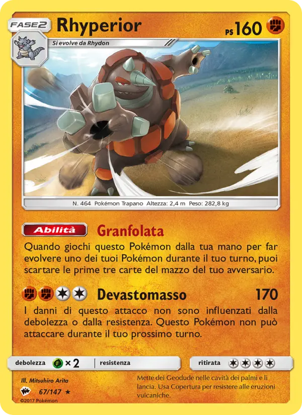 Rhyperior card image