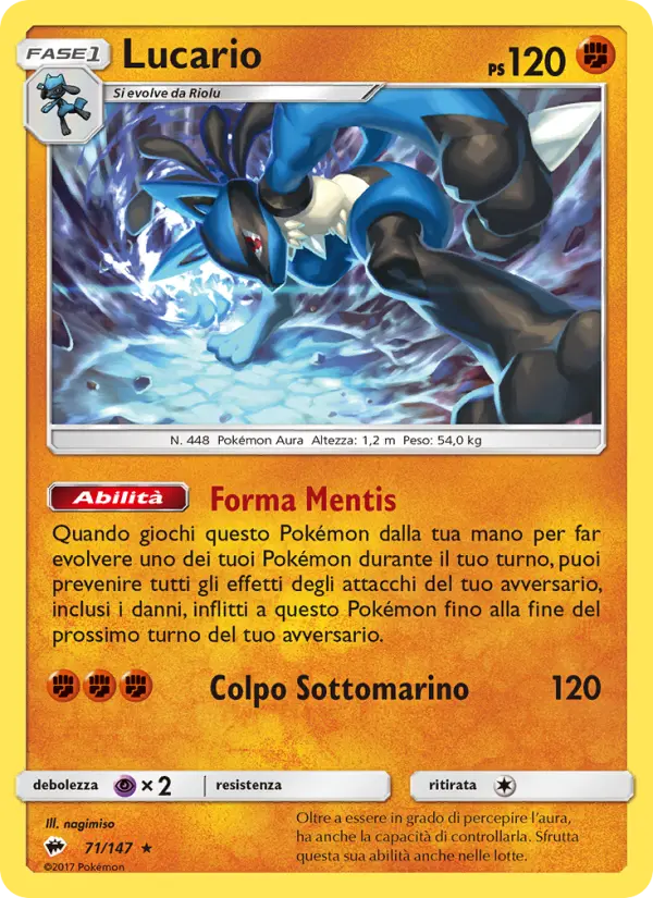 Lucario card image