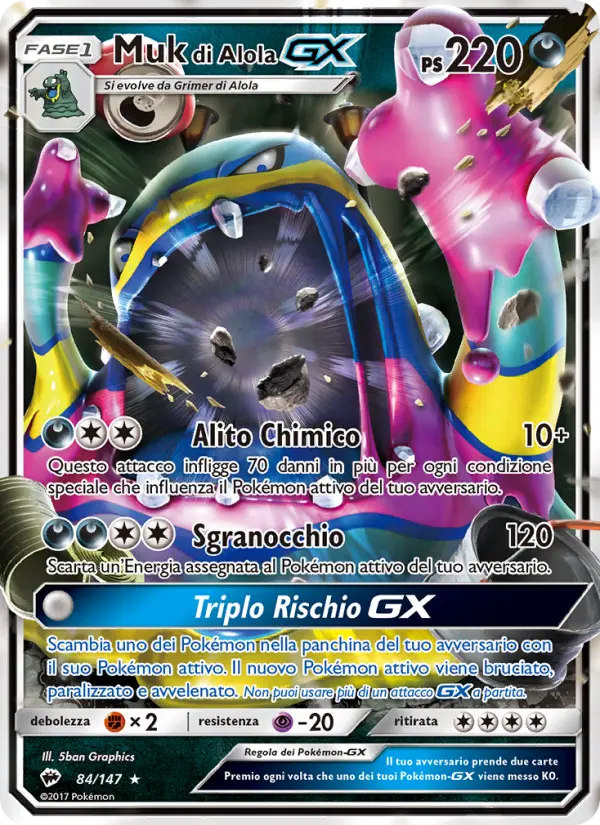 Muk di Alola GX card image