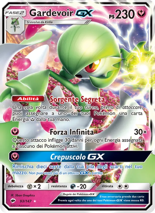 Gardevoir GX card image