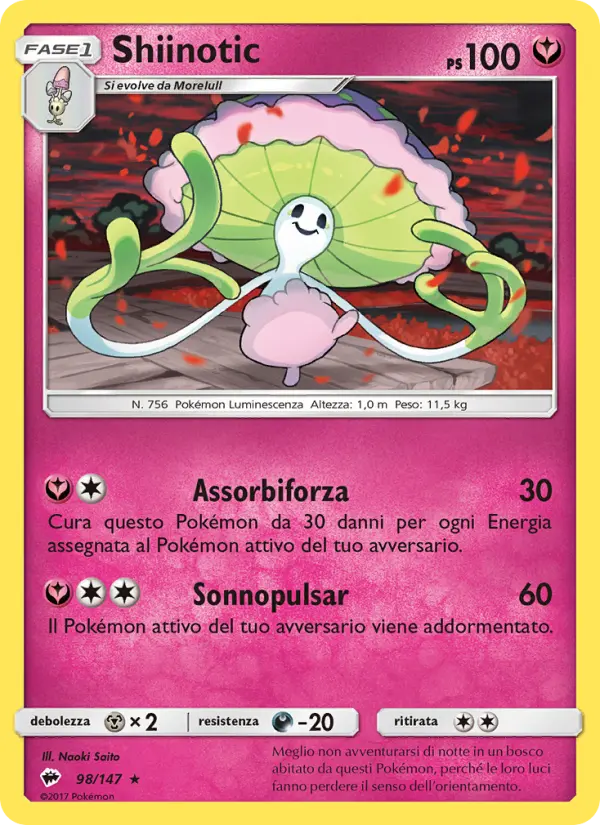 Shiinotic card image