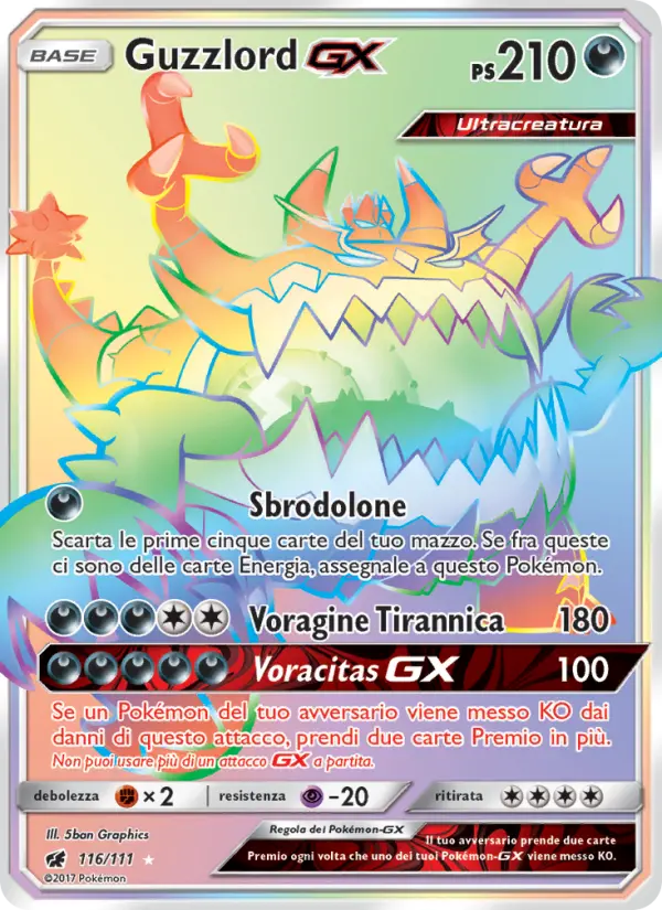Guzzlord GX card image