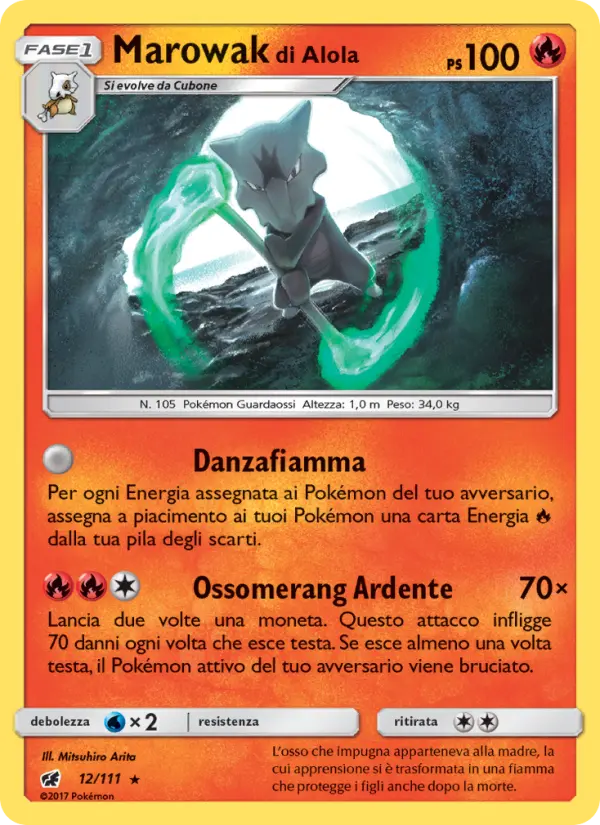 Marowak di Alola card image