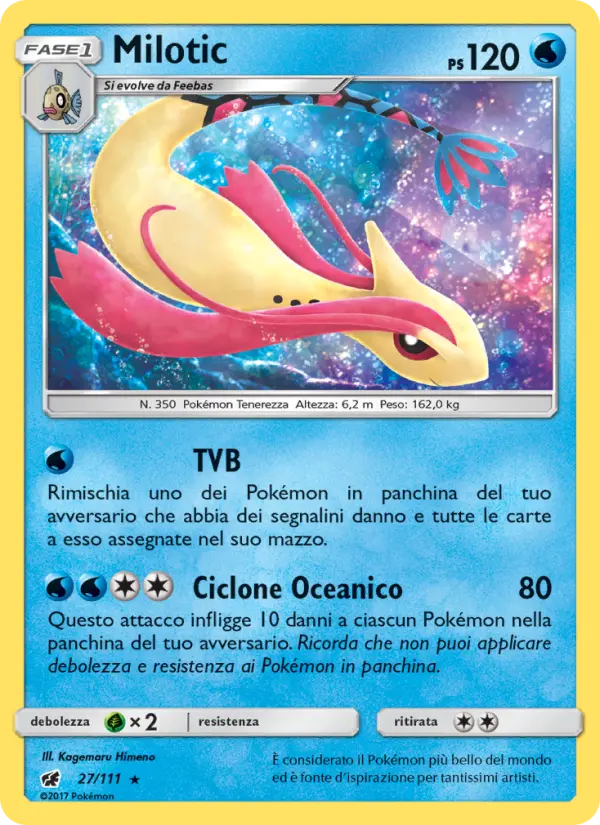 Milotic card image