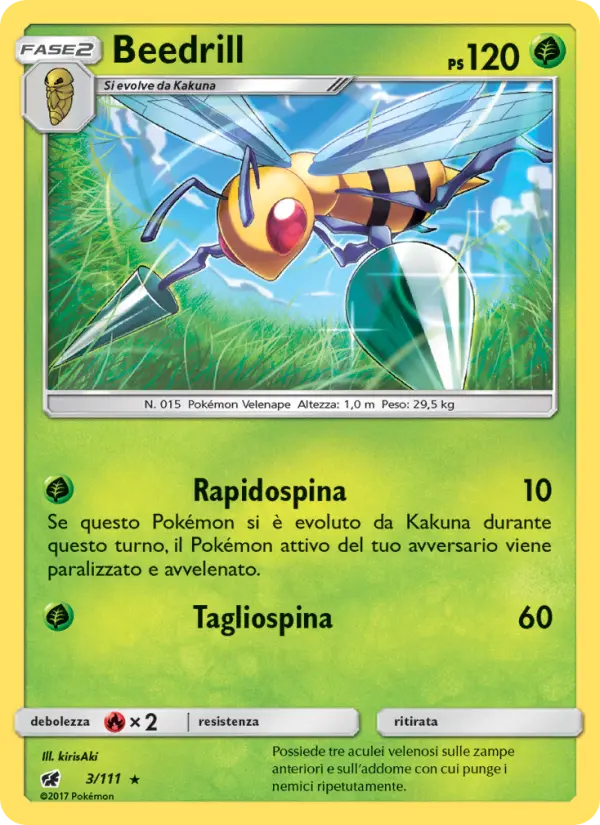 Beedrill card image