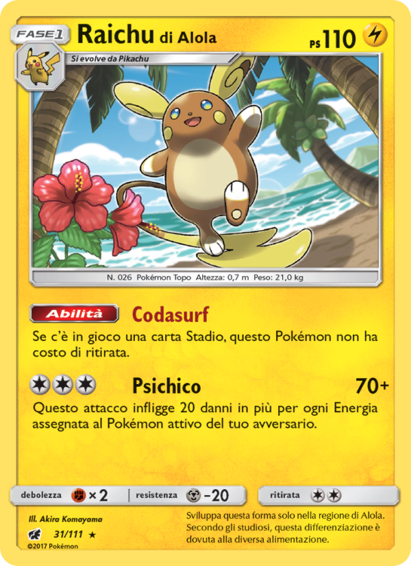 Raichu di Alola