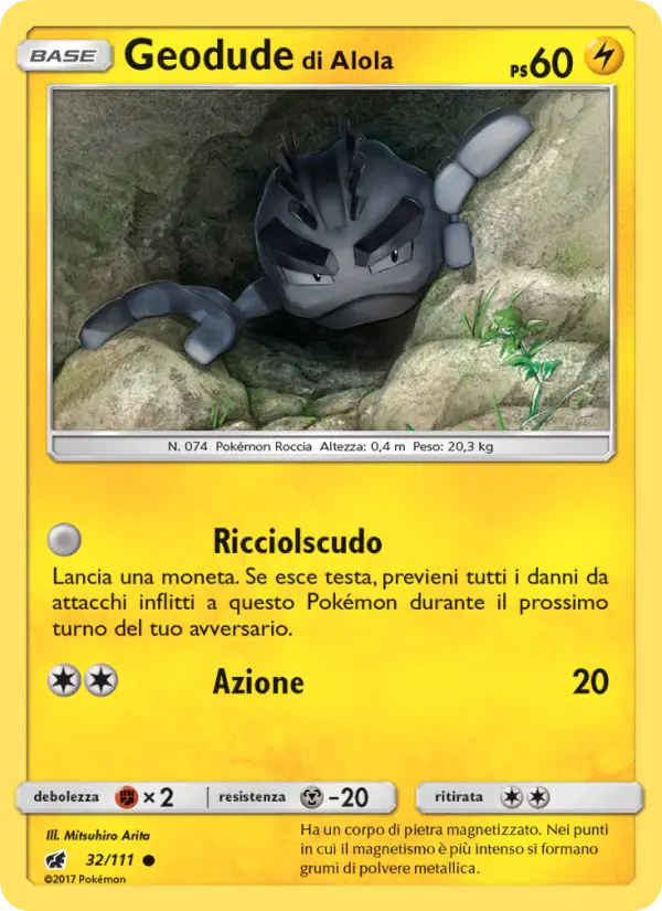Geodude di Alola card image