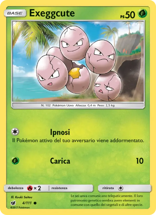 Exeggcute card image