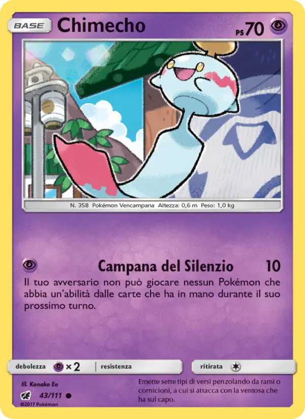 Chimecho card image