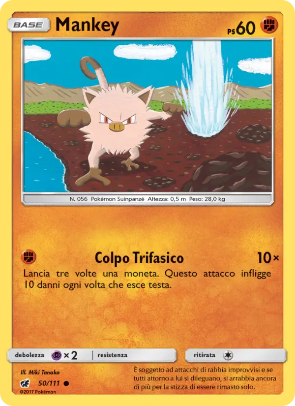 Mankey card image