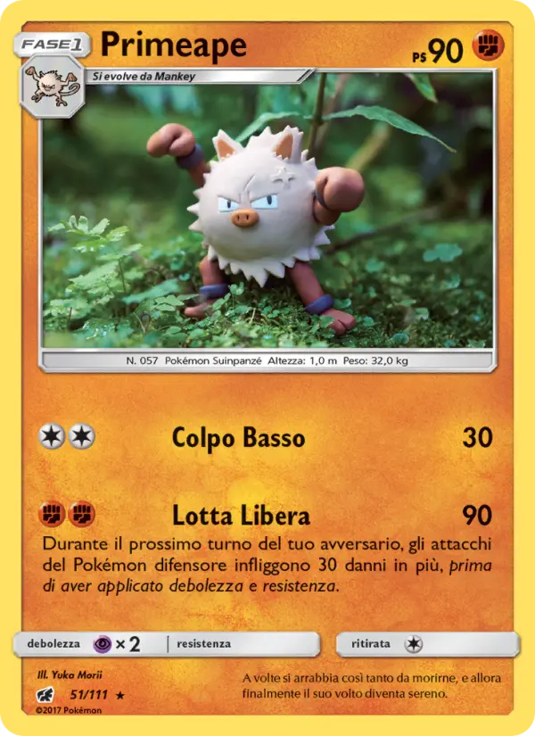 Primeape card image