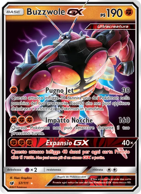 Buzzwole GX card image