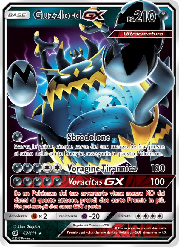 Guzzlord GX card image