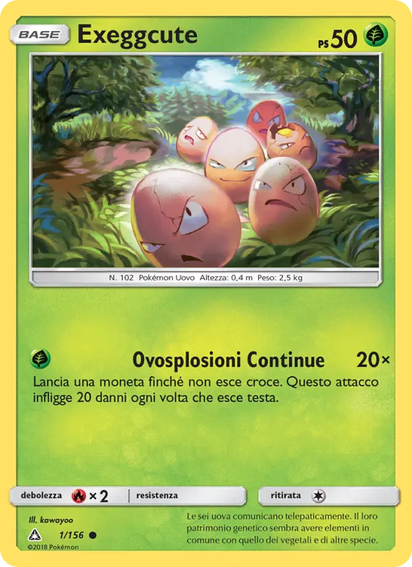 Exeggcute card image