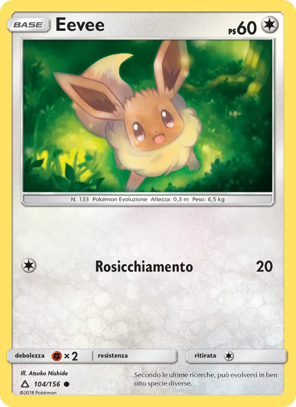 Eevee card image