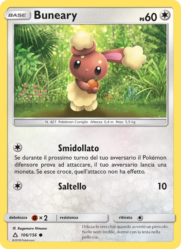 Buneary card image