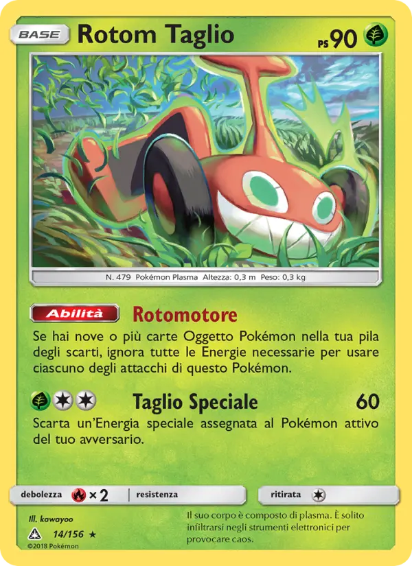 Rotom Taglio card image