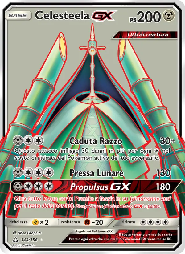 Celesteela GX card image