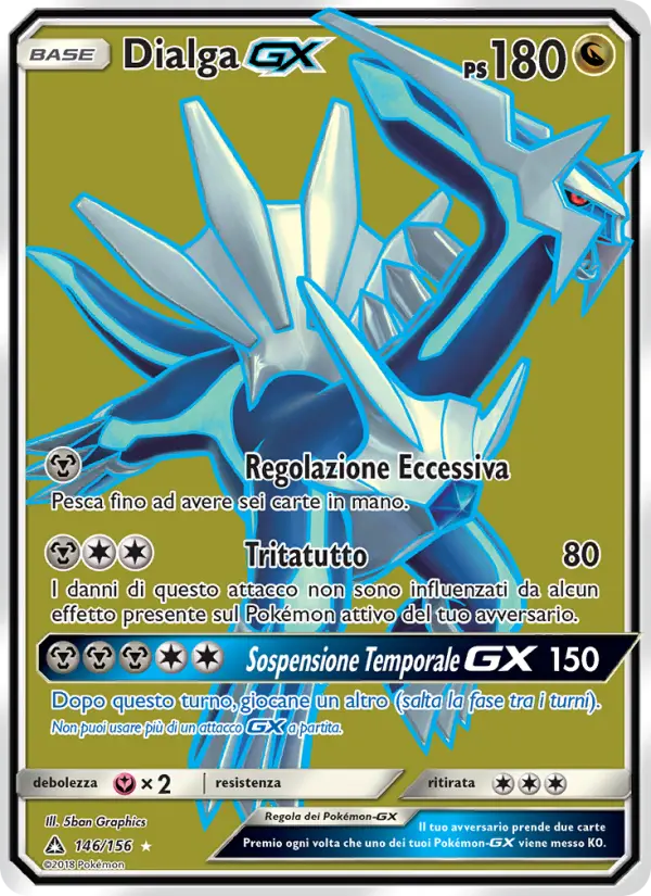 Dialga GX card image