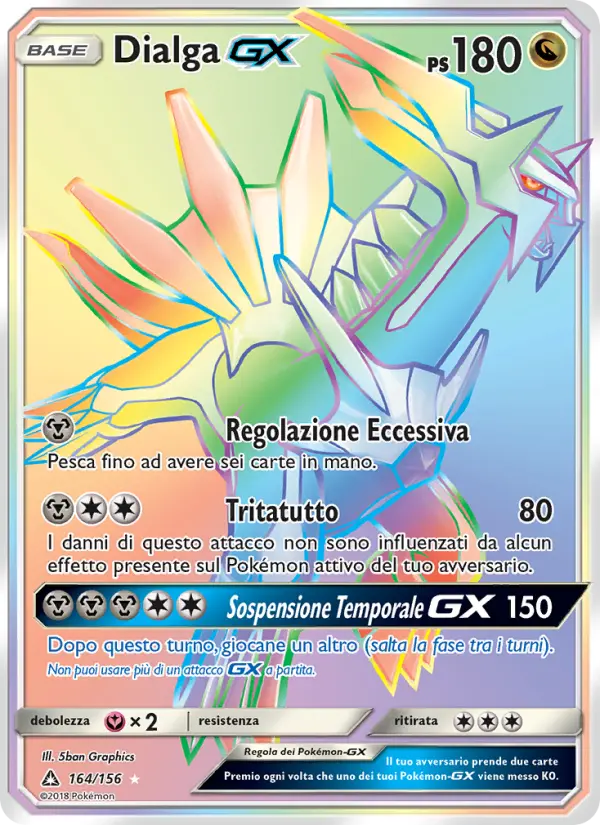 Dialga GX card image
