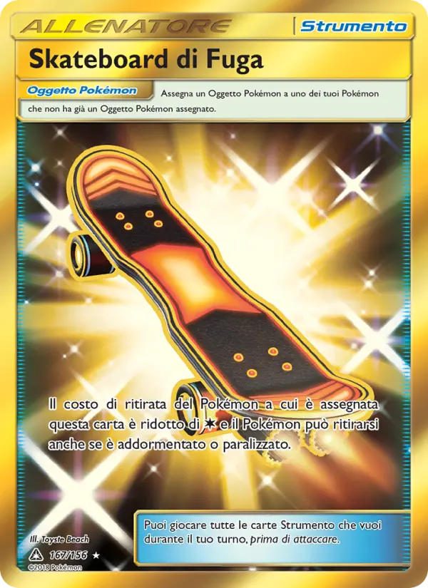 Skateboard di Fuga card image