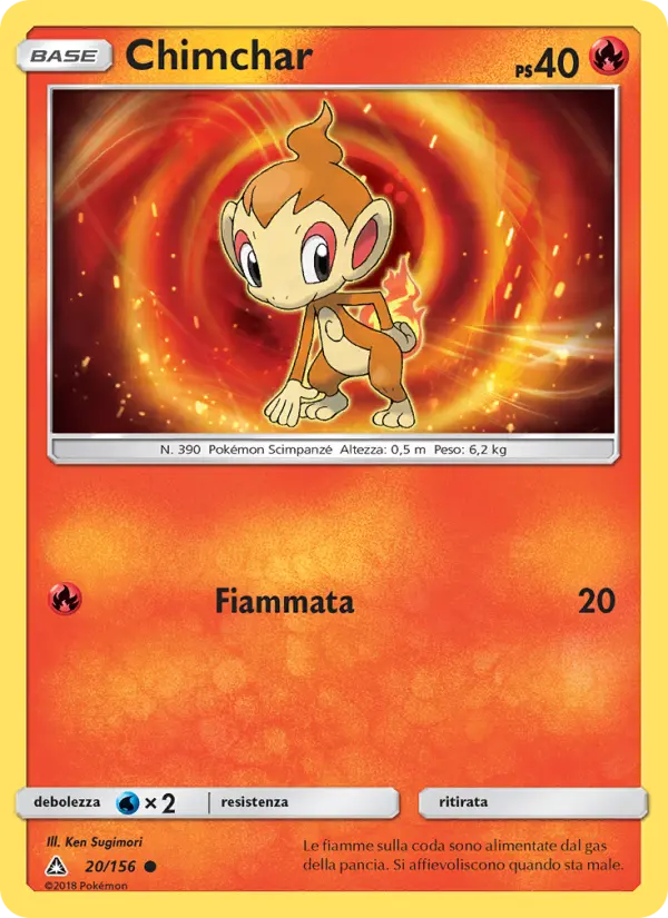 Chimchar card image