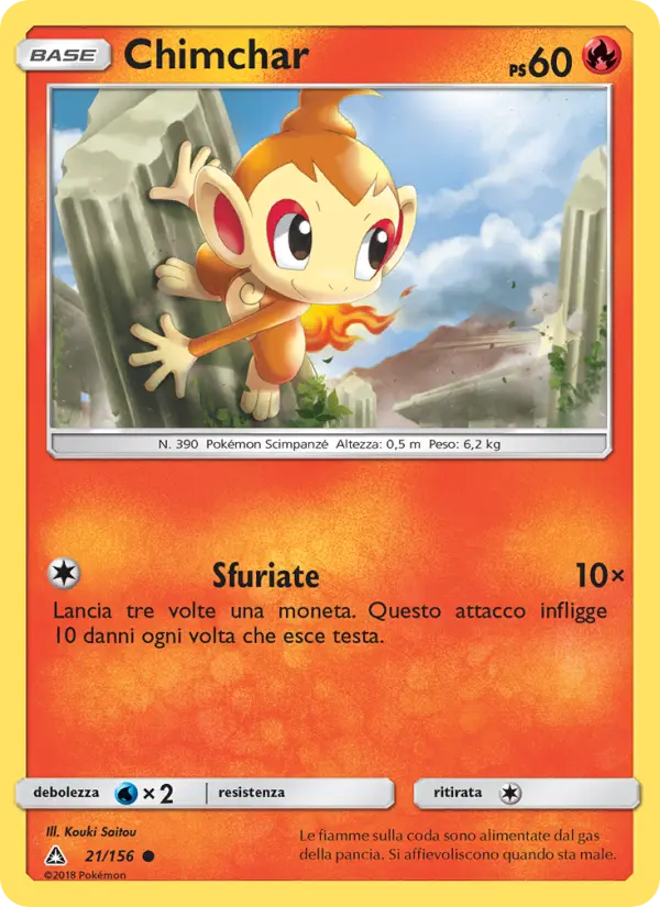 Chimchar card image