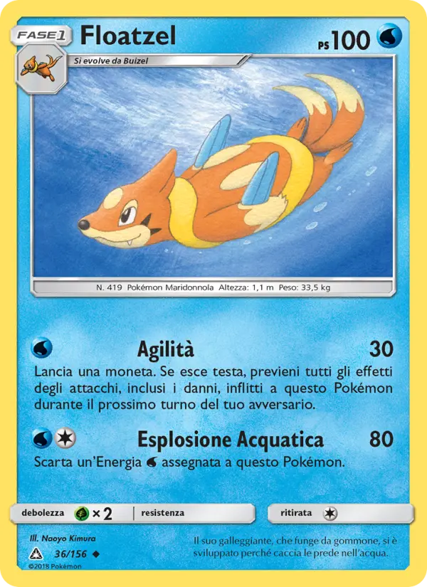 Floatzel card image